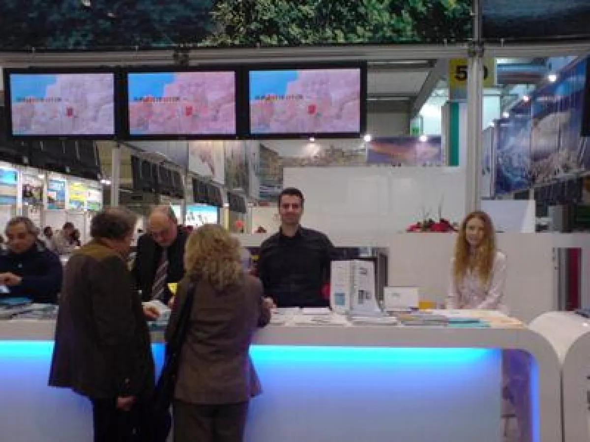 SardiniaTravel auf dem Stand der ENIT