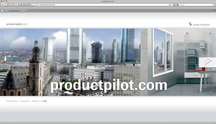 Bild: B2B-Kommuniktion spielerisch erlebt: Das Webspecial von productpilot.com