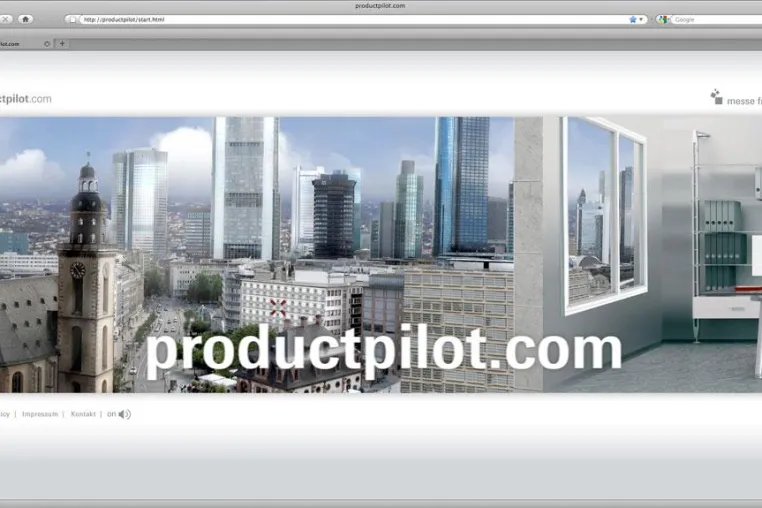 Bild: B2B-Kommuniktion spielerisch erlebt: Das Webspecial von productpilot.com