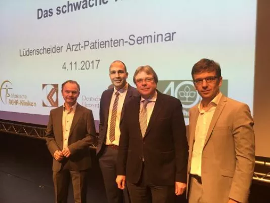Bild: Rund um das "schwache Herz" - informative Vorträge und Infostände