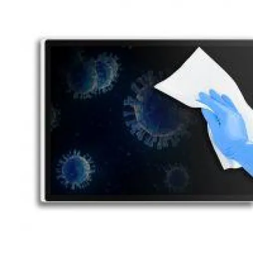 Bild: Tipps zum Reinigen und Desinfizieren von Touchscreens