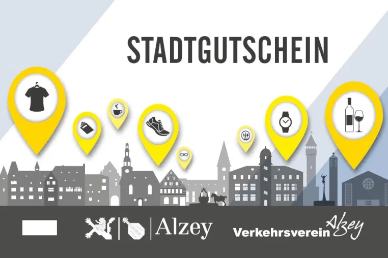 Bild: Alzeyer Einkaufsgutschein wird digital