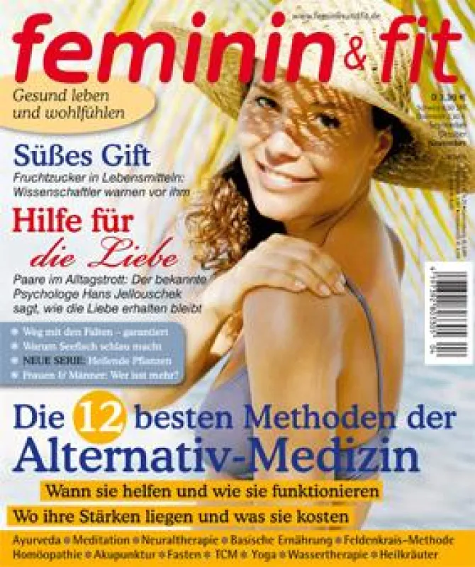 Die aktuelle Titelseite von feminin & fit