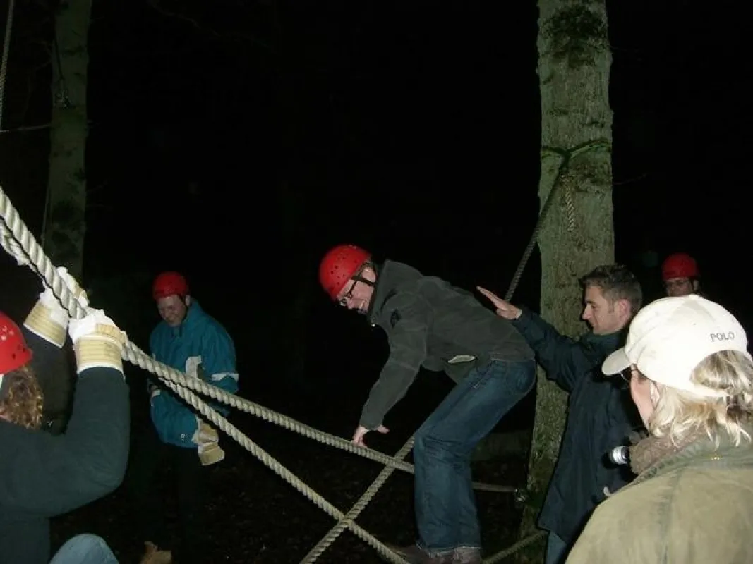 Niedringseilgarten auf Gut Thansen