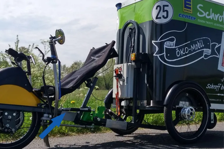 Bild: ACE Bremszylinder steigern Sicherheit und Komfort in Lasten-E-Trike