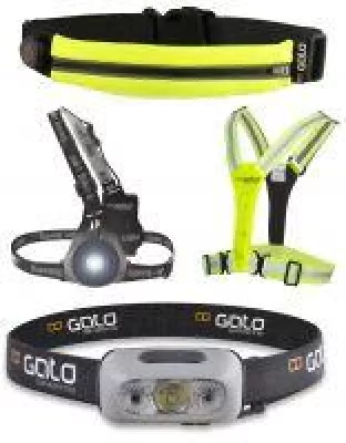 Bild: Innovative LED Produkte sorgen für sichtbare Sicherheit beim Laufen, Radfahren, E-Rollern, Inline-Skaten