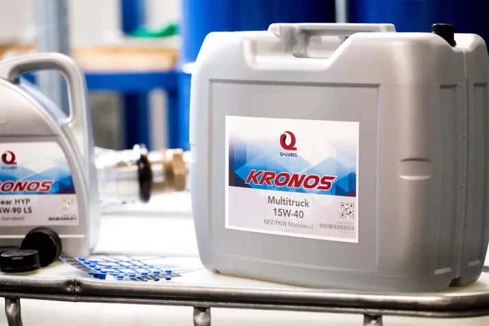 Markteinführung der Eigenmarke Q-Lubes bei der Forst Live Messe in Offenburg Bild: Markteinführung der Eigenmarke Q-Lubes bei der Forst Live Messe in Offenburg