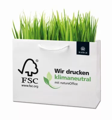 EU Richtlinie zur Vermeidung von Plastiktüten - Spezialist für Papiertragetaschen RIEDLE bietet Lösung an Bild: EU Richtlinie zur Vermeidung von Plastiktüten - Spezialist für Papiertragetaschen RIEDLE bietet Lösung an