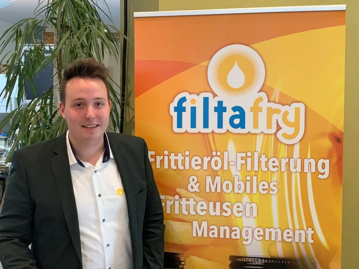 Richard Grimm ist neuer Business Development Manager beim mobilen Fritteusenservice FiltaFry