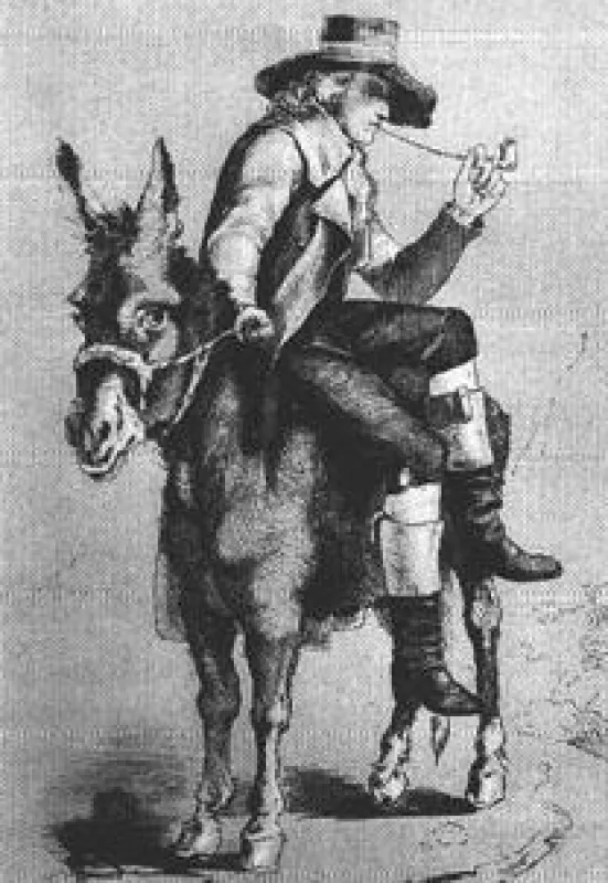 Schiller auf einem Esel - Logo von Literarisch Reisen