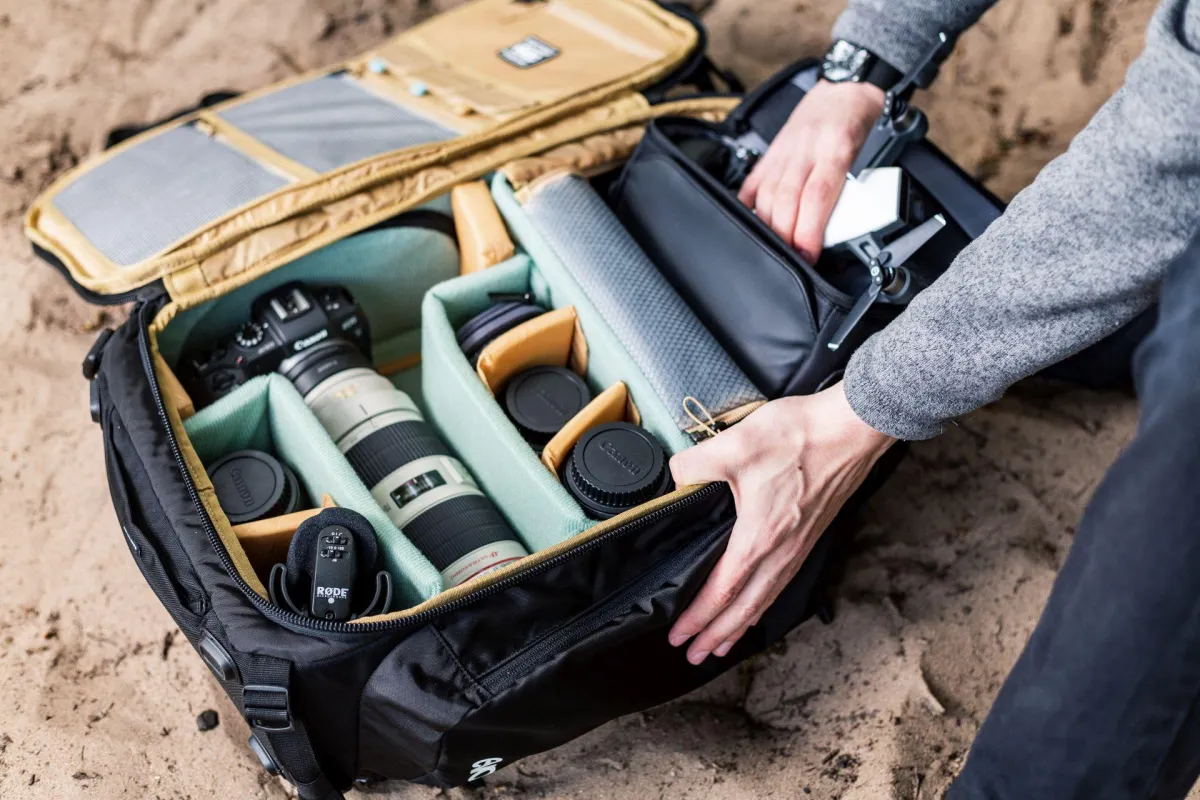 EVOC Professional-Line:  Drohnen- und Foto-Rucksack zugleich