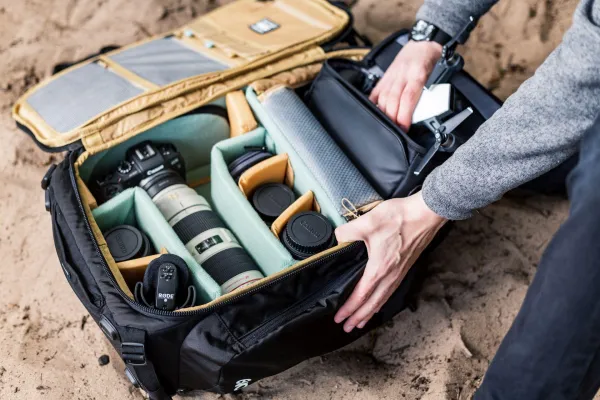 EVOC Professional-Line: Drohnen- und Foto-Rucksack zugleich Bild: EVOC Professional-Line: Drohnen- und Foto-Rucksack zugleich