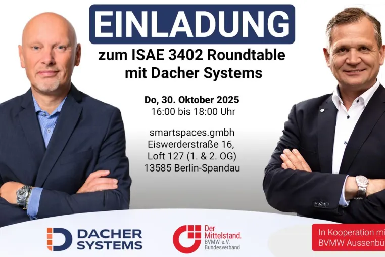 Bild: BVMW Malta Round Table: Dacher Systems zeigt praxisnahe Wege zu IT-Compliance & Audit-Zertifizierung