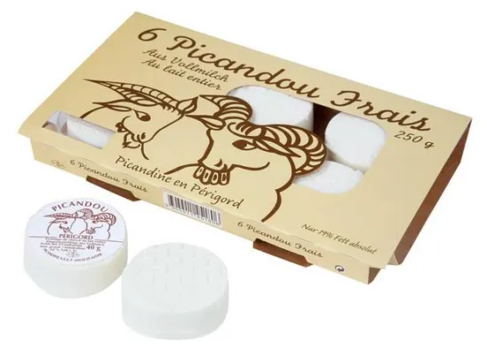 Bild: Der Picandou - ein Ziegenkaese in der gastronomischen Tradition des Périgord