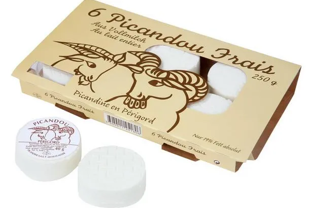 Der Picandou - ein Ziegenkaese in der gastronomischen Tradition des Périgord Bild: Der Picandou - ein Ziegenkaese in der gastronomischen Tradition des Périgord