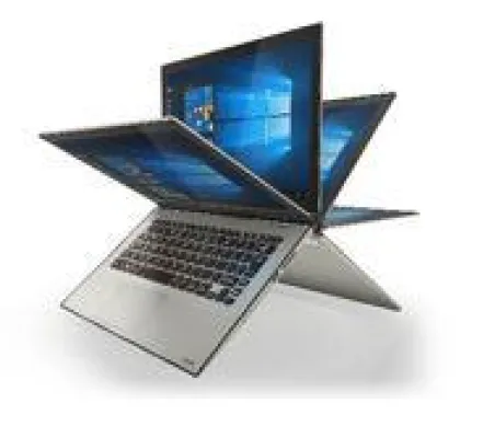 Bild: Ultrascharfe Auflösung, flexibles Design: Toshiba Convertible Satellite Radius 12 P20W-C-106