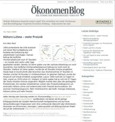 INSM ÖkonomenBlog - Die Stimme der ökonomischen Vernunft Bild: INSM ÖkonomenBlog - Die Stimme der ökonomischen Vernunft