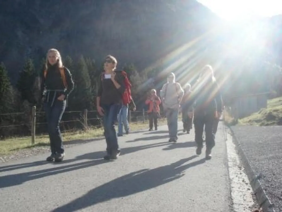 Meditative Wanderung in Bad Hindelang