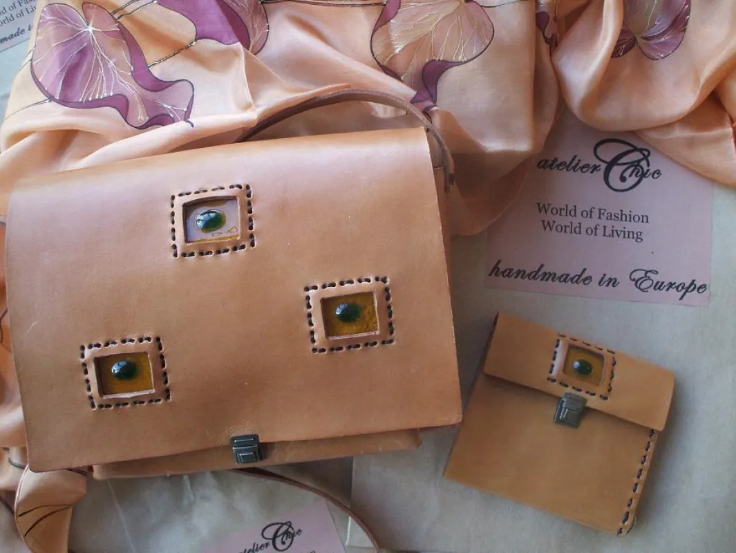 Ledertasche aus dem Atelier Chic