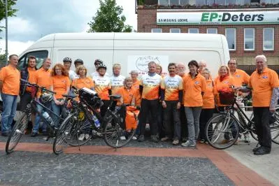 Bild: Radtour-pro-Organspende 2013 endet in Münster