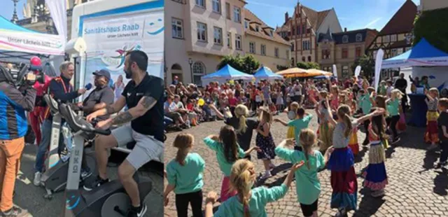 Bundesweite Aktion MENSCHEN BEWEGEN feiert Bergfest Bild: Bundesweite Aktion MENSCHEN BEWEGEN feiert Bergfest