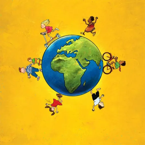 Bild: „Kleine Klimaschützer“ sammeln Grüne Meilen während der Europäischen Woche der Mobilität