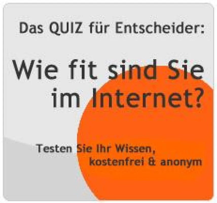 Kostenfrei: Der Test für Unternehmer rund um Internet und Suchmaschinenoptimierung.