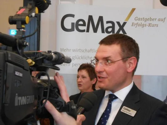 Bild: GeMax auf dem Gastropodium 2013: "Strukturen für den erfolgreichen Unternehmer der Zukunft"