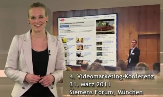 Bild: Seminar für Online-Marketing mit Videos in München (SiemensForum) am 31. März 2011