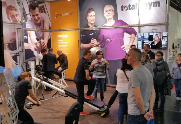 Erfolgreiche Medica-Premiere für Total Gym Bild: Erfolgreiche Medica-Premiere für Total Gym