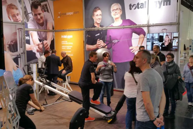 Erfolgreiche Medica-Premiere für Total Gym Bild: Erfolgreiche Medica-Premiere für Total Gym