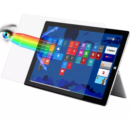 Displayschutzfolie für das Microsoft Surface Pro 3 Tablet inkl. Blaulichtfilter Bild: Displayschutzfolie für das Microsoft Surface Pro 3 Tablet inkl. Blaulichtfilter