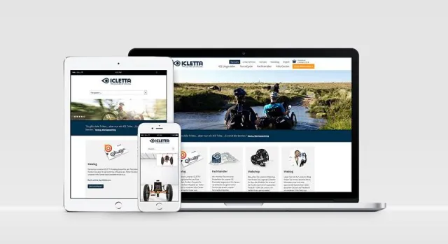 Bild: Dürfen wir vorstellen: Die neue ICLETTA Webseite für Liegedreiräder