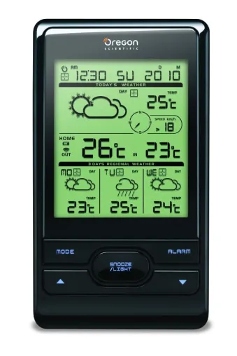 4-Tage Wettervorhersage mit der neuen Wetterstation von Oregon Scientific Bild: 4-Tage Wettervorhersage mit der neuen Wetterstation von Oregon Scientific