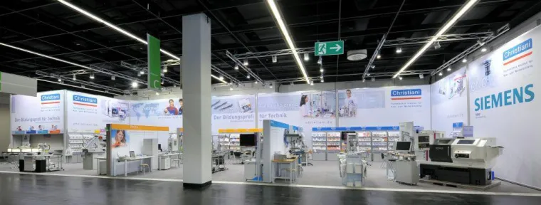 Christiani auf der didacta 2014 – Treffpunkt für technische Bildung Bild: Christiani auf der didacta 2014 – Treffpunkt für technische Bildung