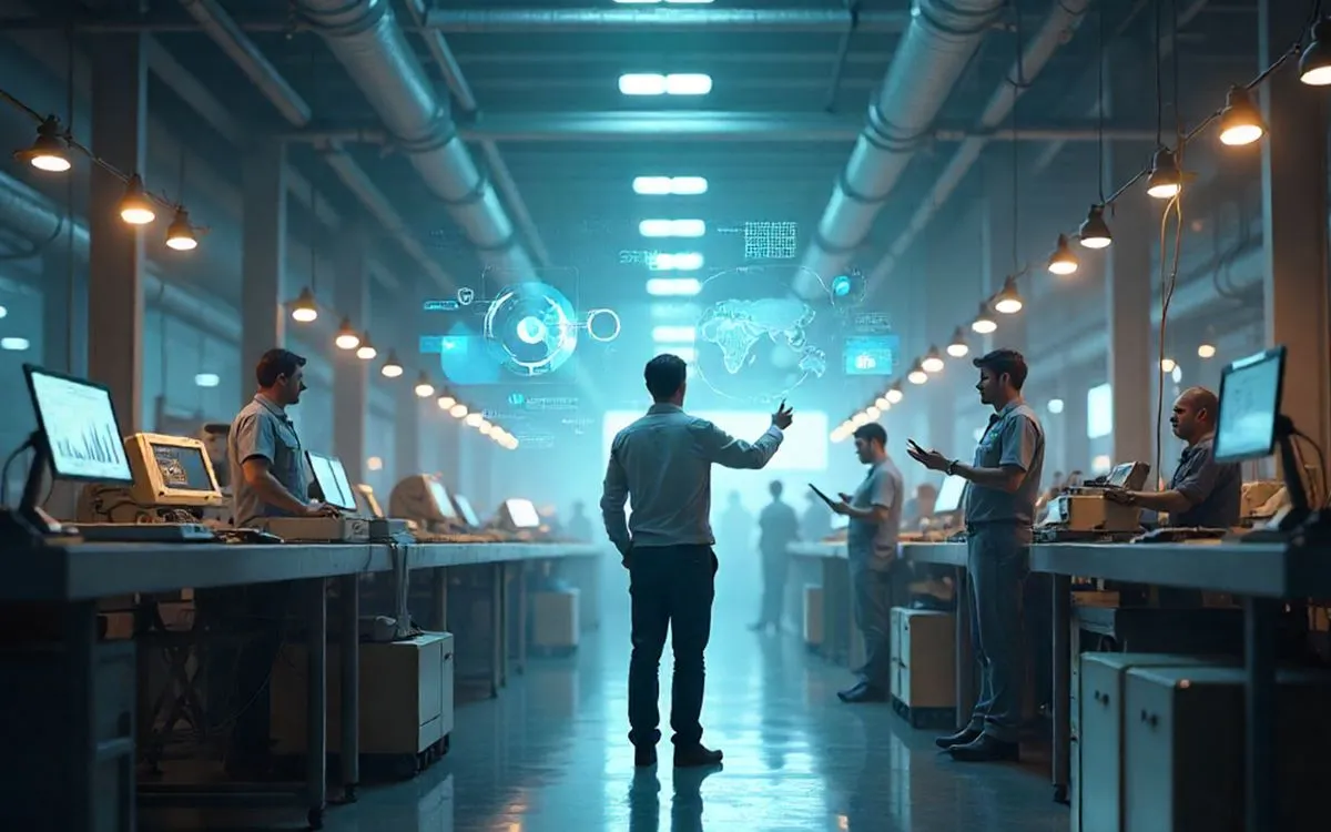 Industrie 5.0 (© KI-generiertes Bild)