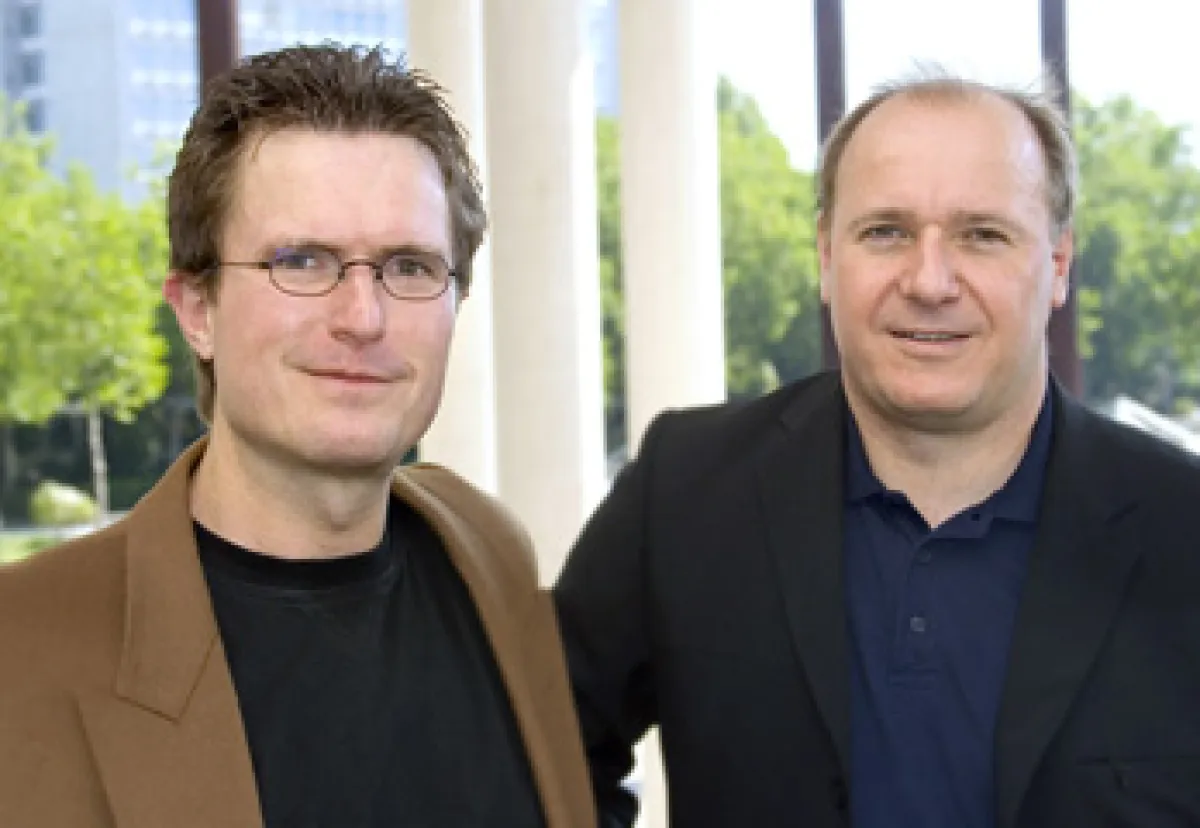 Matthias Fischer und Dirk Gräper bilden Medienfachwirte zu Generalisten aus.