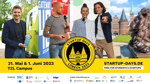 Bild: DIE STARTUP DAYS 2023 BRINGEN DIE NORDDEUTSCHE GRÜNDUNGSSZENE NACH LÜBECK