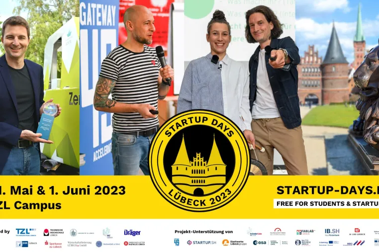 Bild: DIE STARTUP DAYS 2023 BRINGEN DIE NORDDEUTSCHE GRÜNDUNGSSZENE NACH LÜBECK