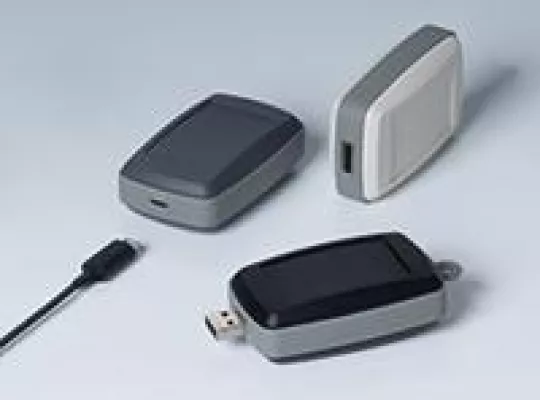 MINITEC-Gehäuse ideal für portable USB-Lösungen Bild: MINITEC-Gehäuse ideal für portable USB-Lösungen