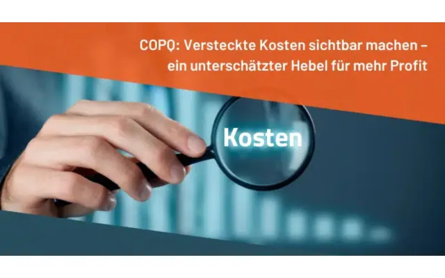 Bild: StingOrg launcht kostenfreies Video-Angebot: COPQ (Cost of poor Quality) als Hebel für profitables Business