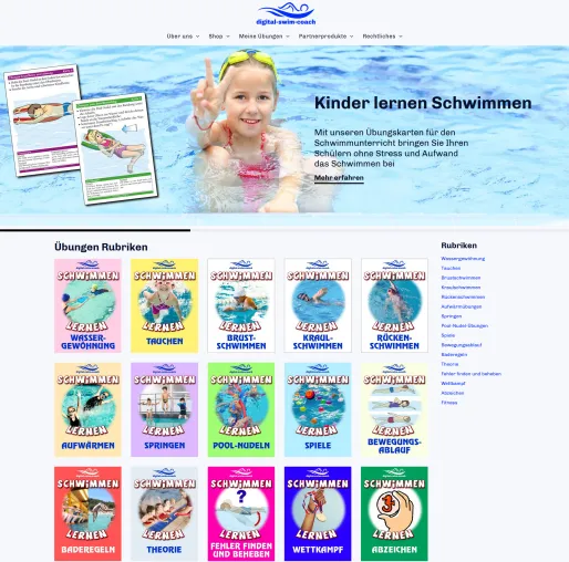 Bild: Schwimmen lernen mit 6 Jahren: Unterlagen und Hilfsmittel 