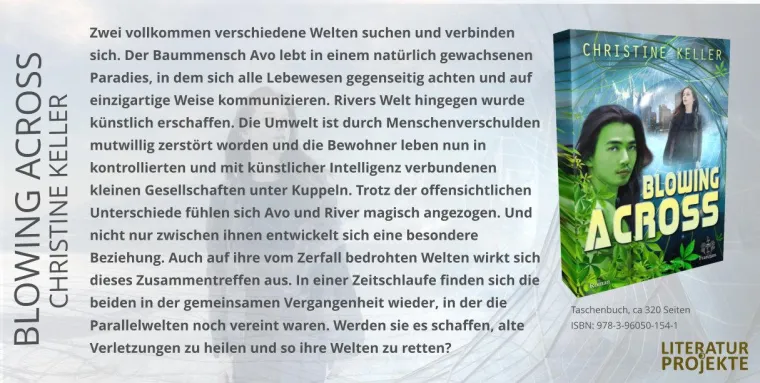 Bild: Relevantes neues Buch: "Blowing across" von Christine Keller