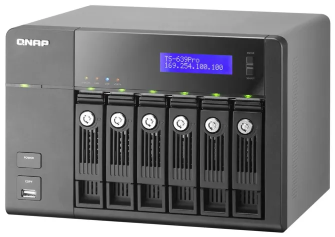 QNAP kündigt Turbo NAS TS-639 Pro an Bild: QNAP kündigt Turbo NAS TS-639 Pro an