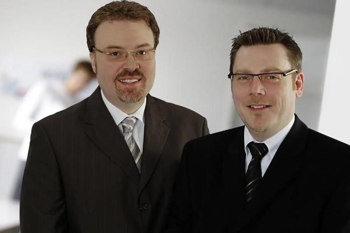 acceptIT Geschäftsführer Stefan Lage und Torsten Claus