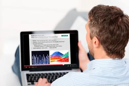 Bild: NETZSCH-Webinare zur thermischen Analyse – Verschaffen Einblicke in die Polymeranalyse