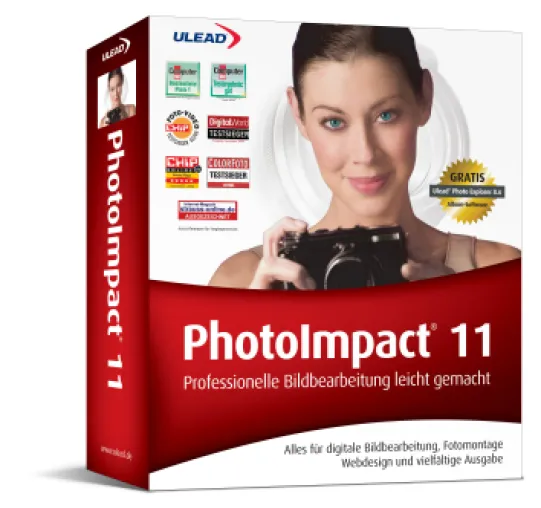 Bild: Ulead Systems bringt neues PhotoImpact 11 für jedermann