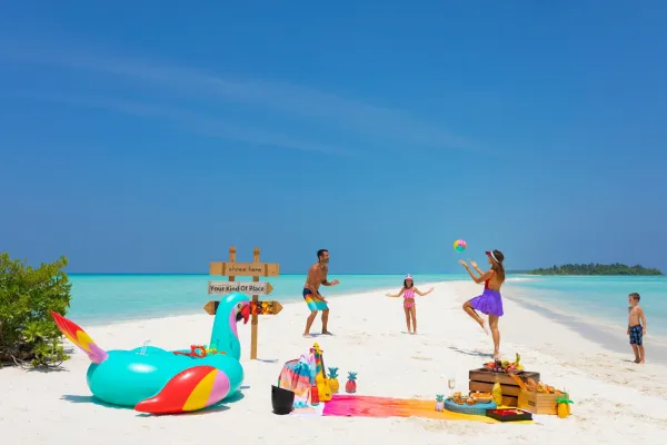 Bild: Abenteuer und Fun statt La-La-Langeweile: Das ‚koole‘ Familienarrangemt im Kandima Maldives