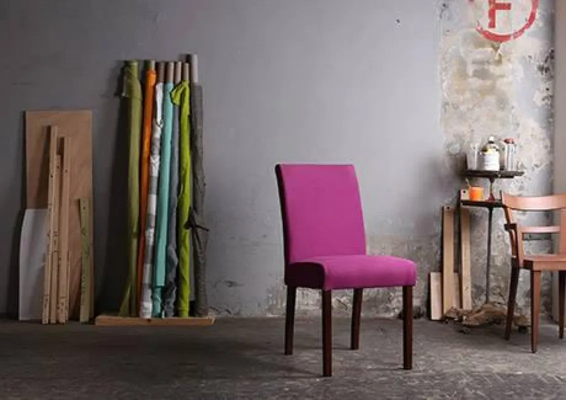 Esszimmerstühle mit Designerstoffen