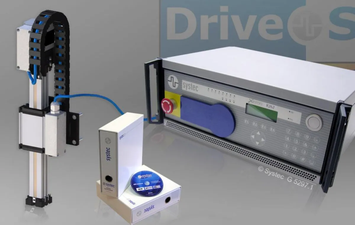 Positionierspezialist mit vertikaler Vorliebe: Systecs neues DriveSet M103-V1